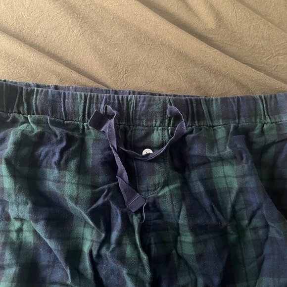 J. Crew Black Watch Tartan Flannel Pyjamas - Picture 3 of 4